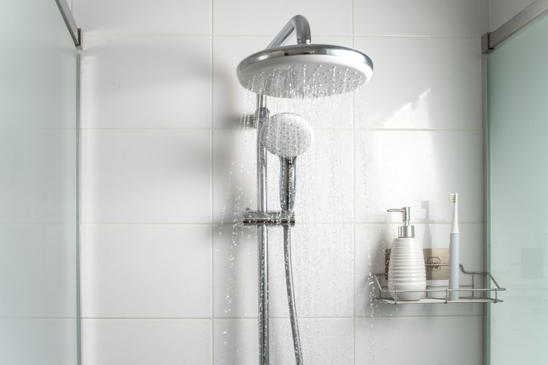 Spa-Style Shower with Multiple Heads